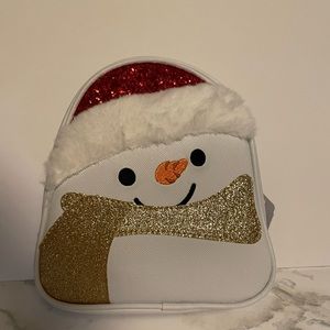 Bath & Body Works Snowman Makeup Bag